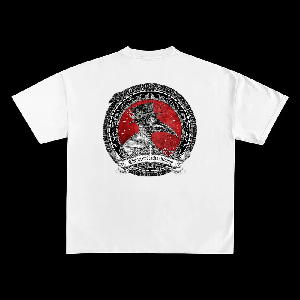 The Art Of Death And Dying Printed Men's T-shirt