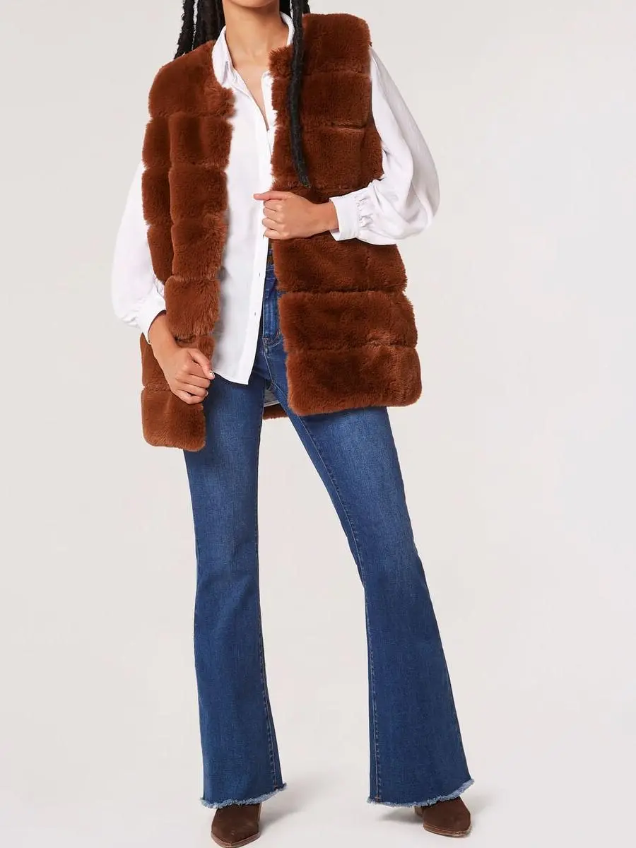 Soft Touch Faux Fur Gilet