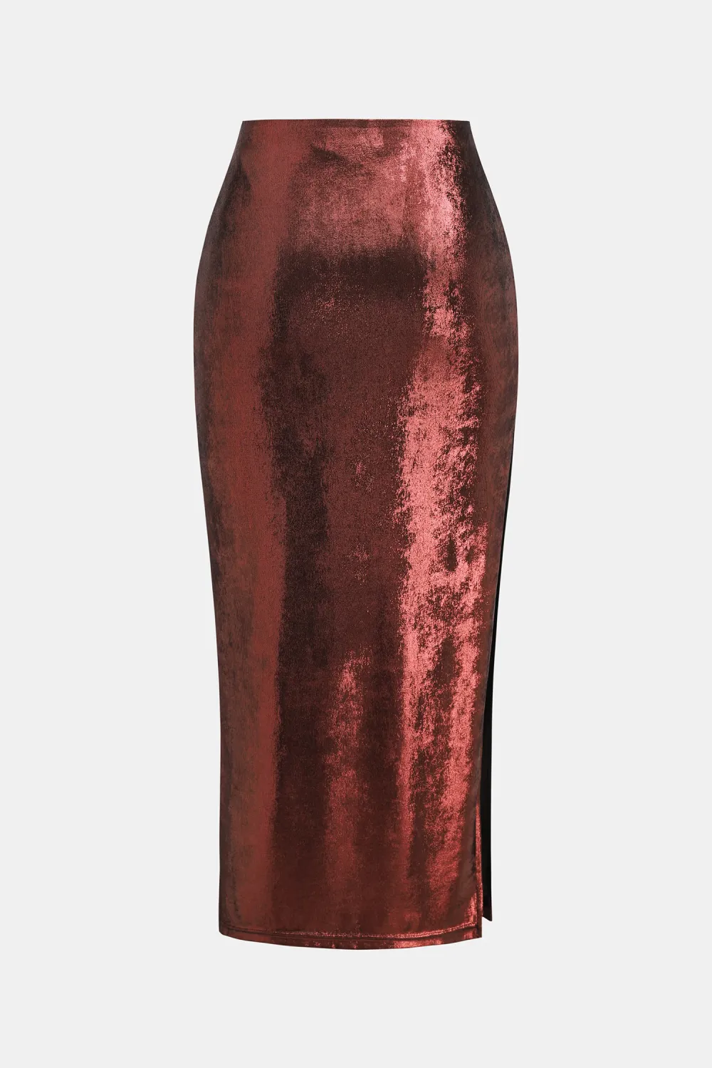 Red Wine Maxi Skirt