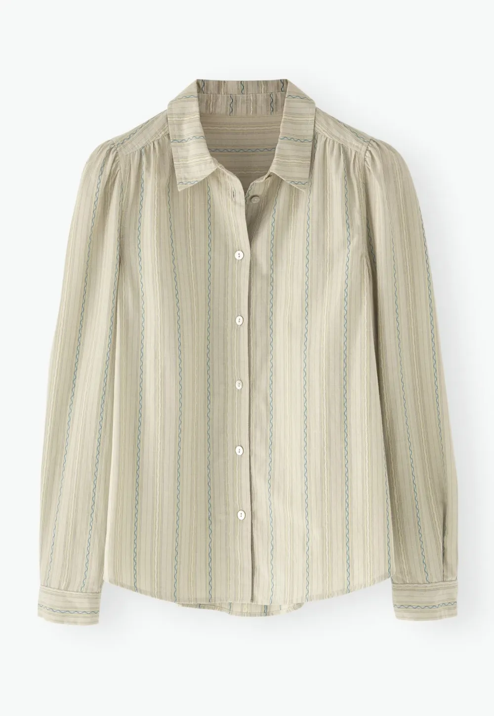 Striped shirt
Fine cotton