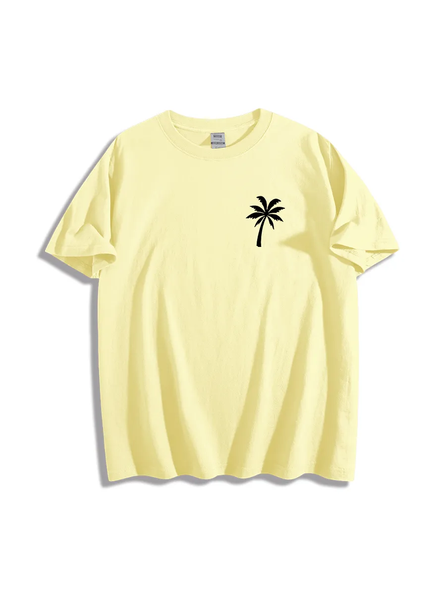 Summer Paradise Sunset Surf Beach Tee