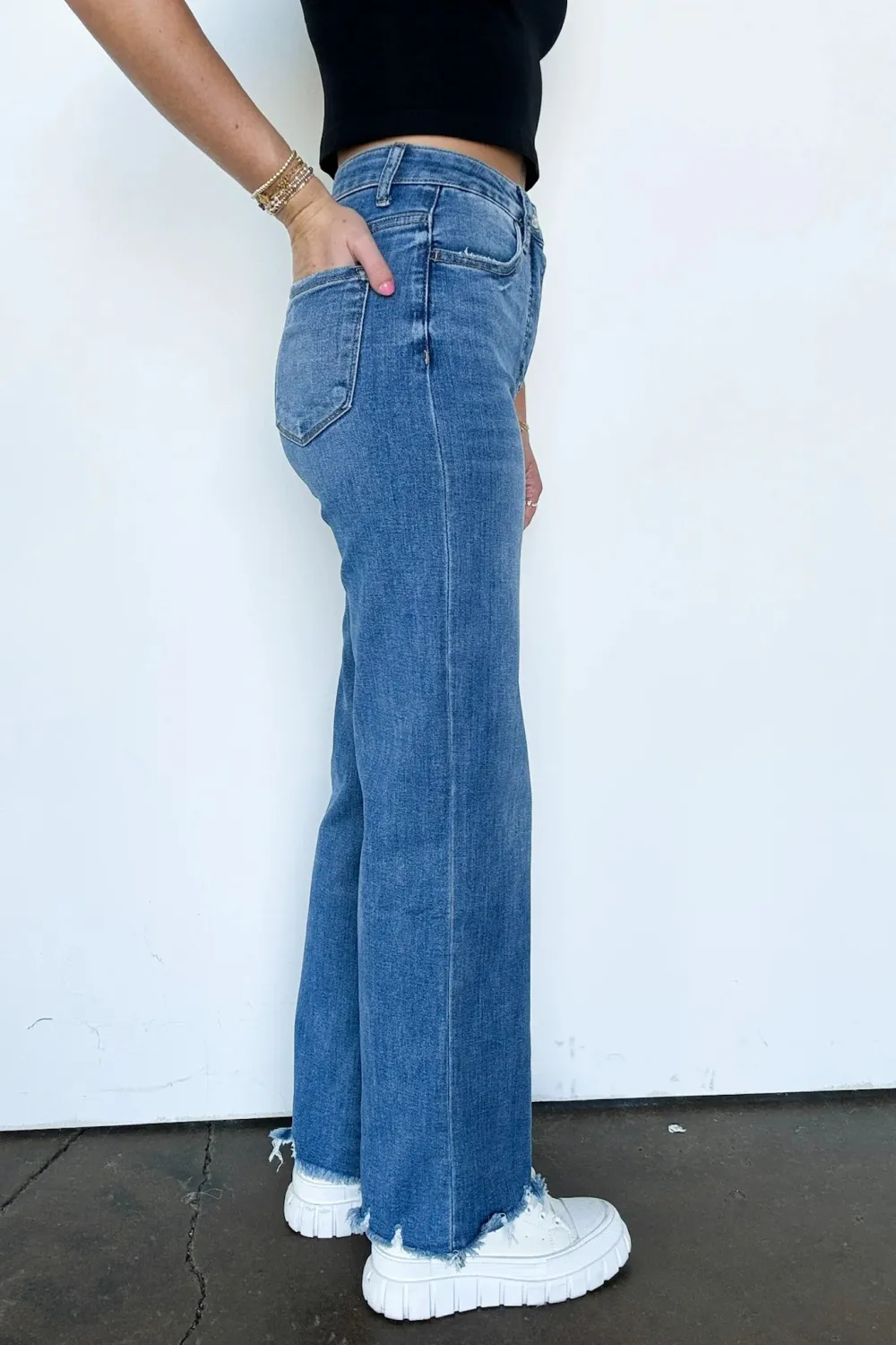 Tummy Control 90's Vintage Super High Loose Jeans