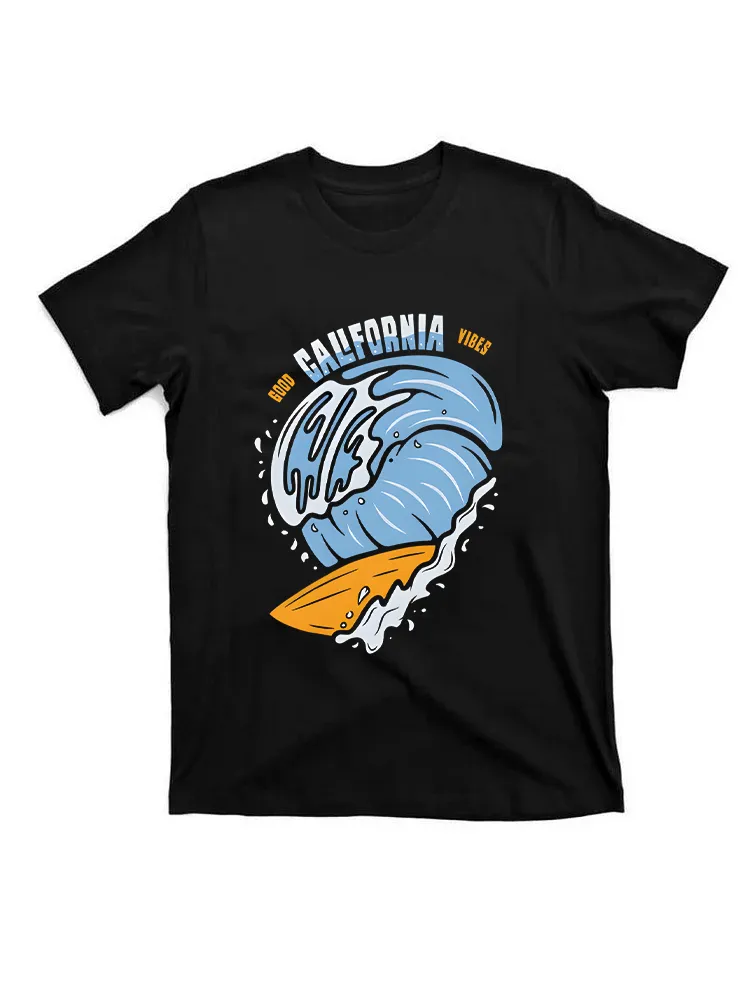San Diego California Surf Short-Sleeve T-Shirt