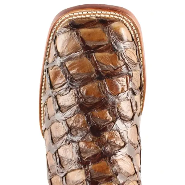 Men’s Wild West Pirarucu Fish Boots Handcrafted