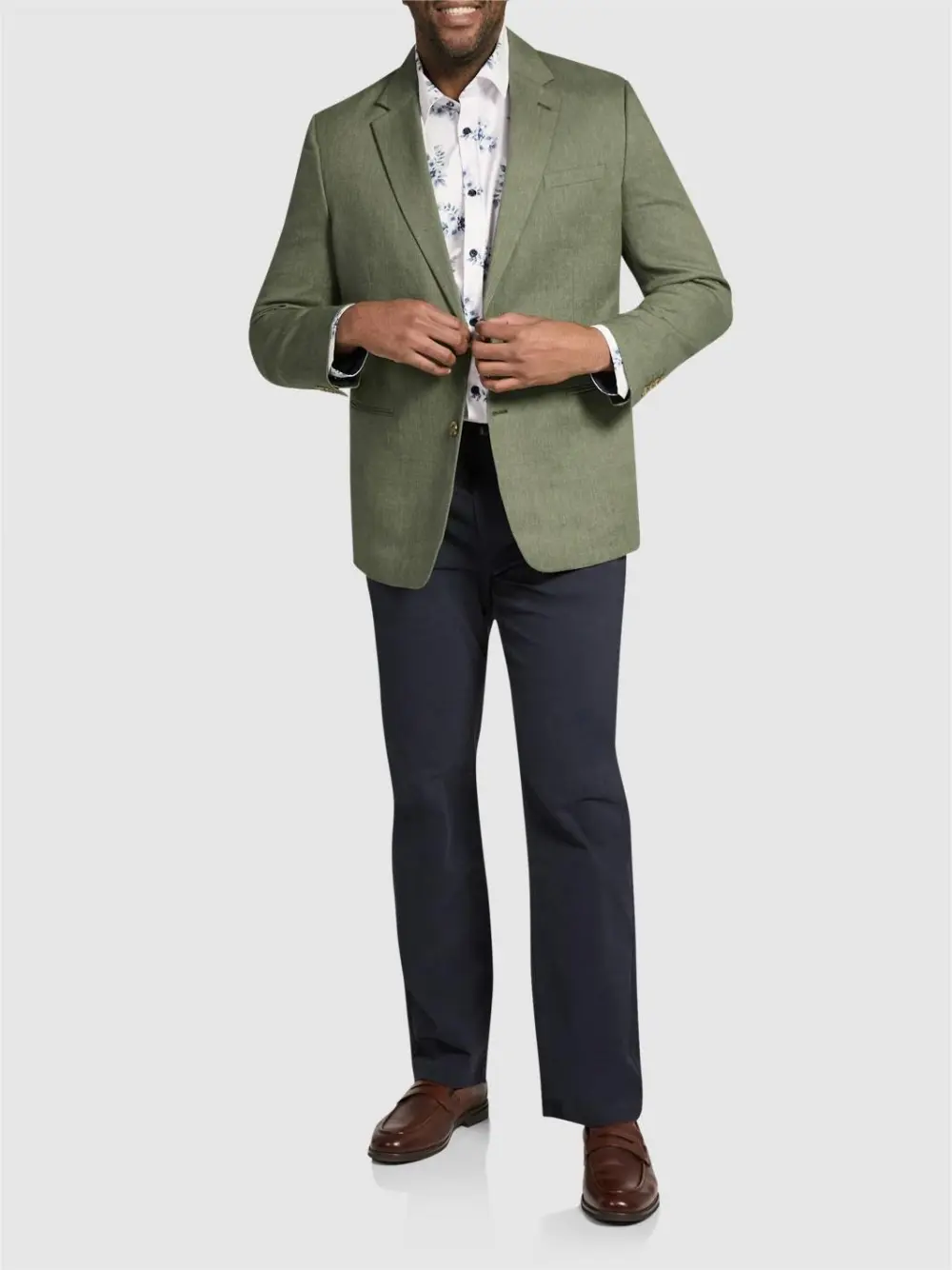 FERN JACOB LINEN BLEND BLAZER