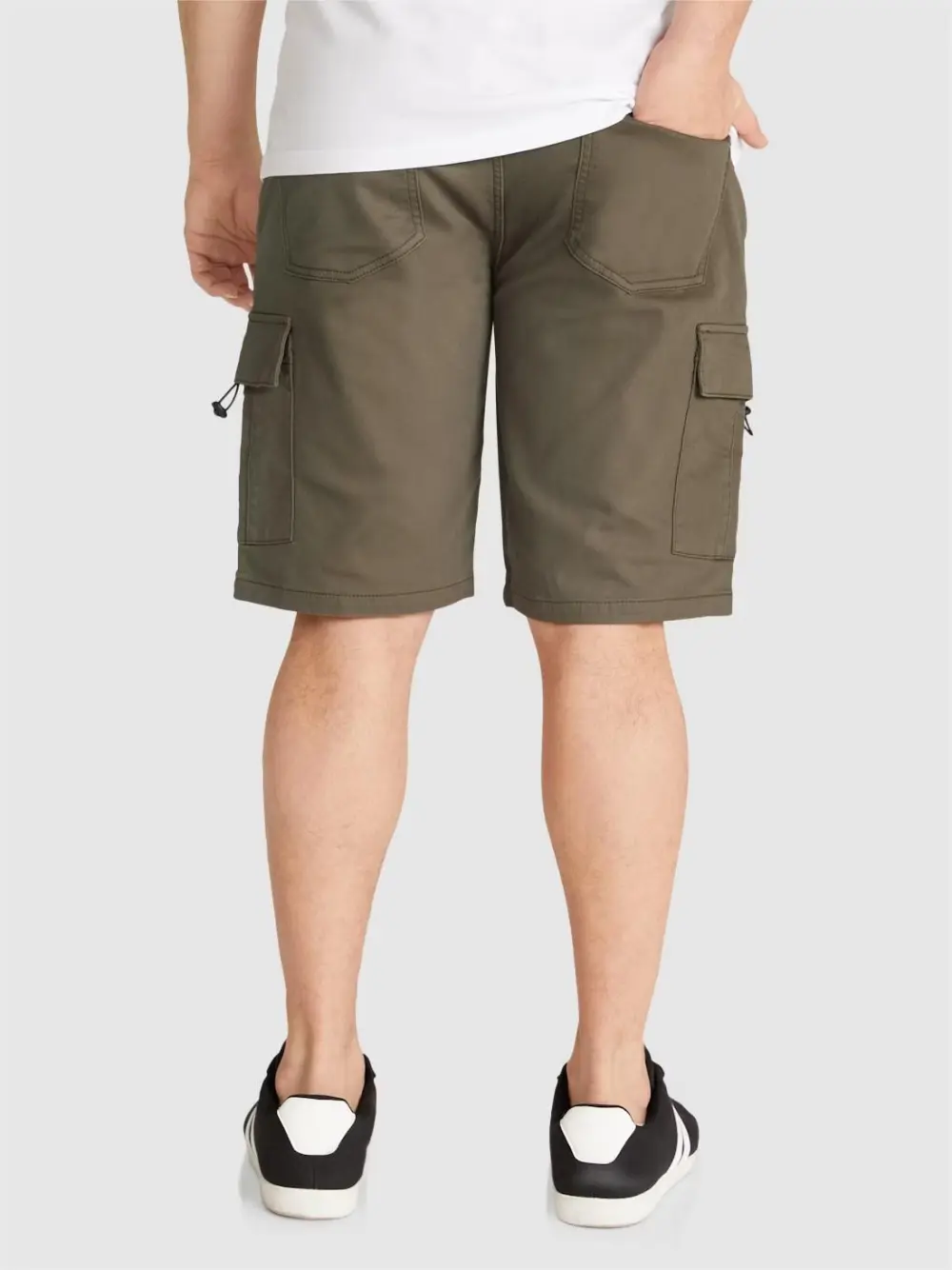 KHAKI NELSON KNIT CARGO SHORT