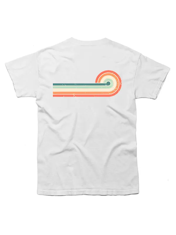 Surfer Gift Vintage Wave Retro Surfing Surf Beach T-Shirt