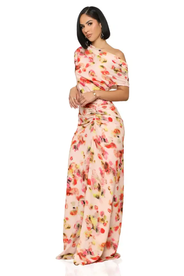 Flower Girl Maxi Dress (Pink)