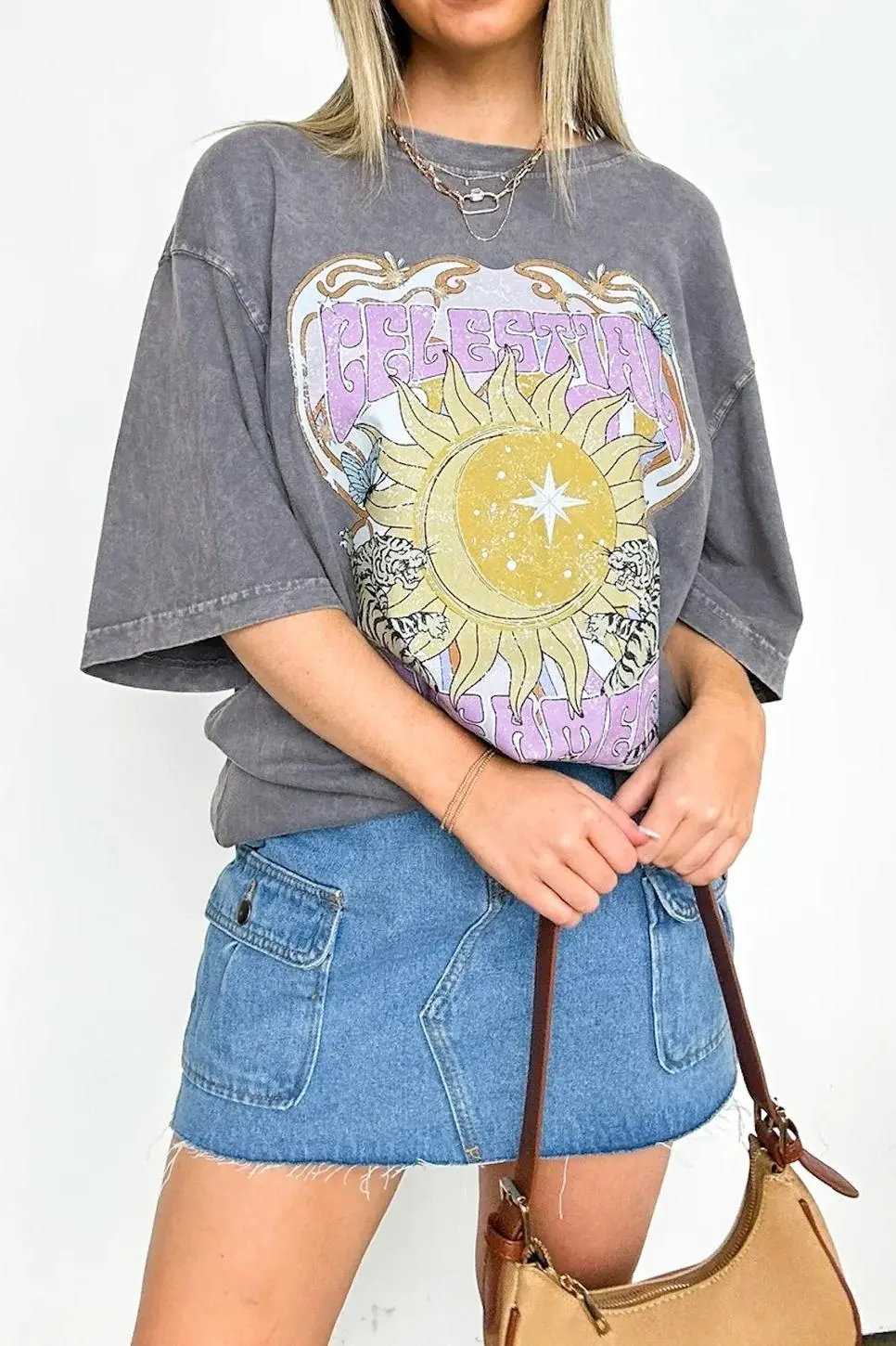 Oversized Vintage Graphic Tee