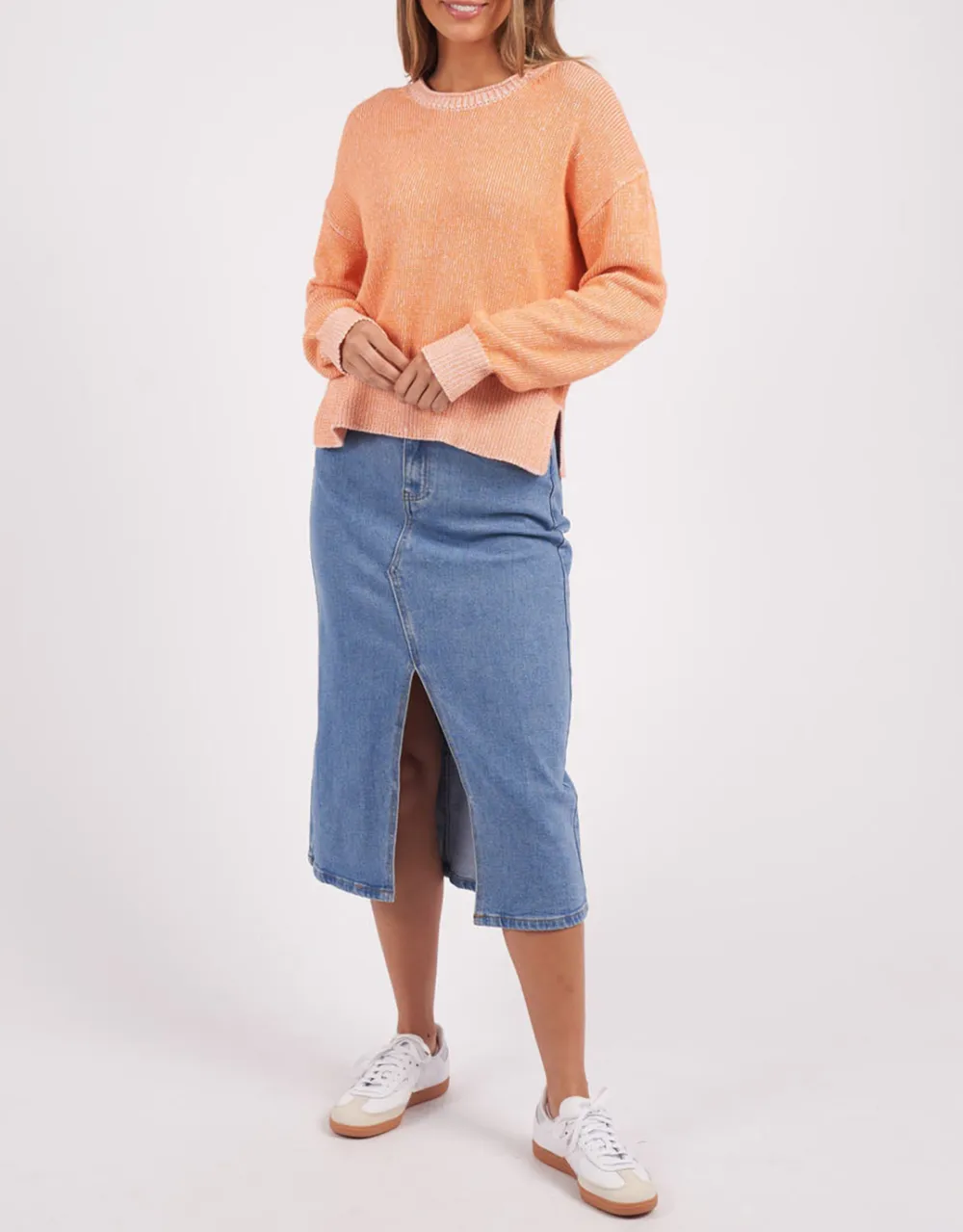 Wrenley Knit - Tangerine