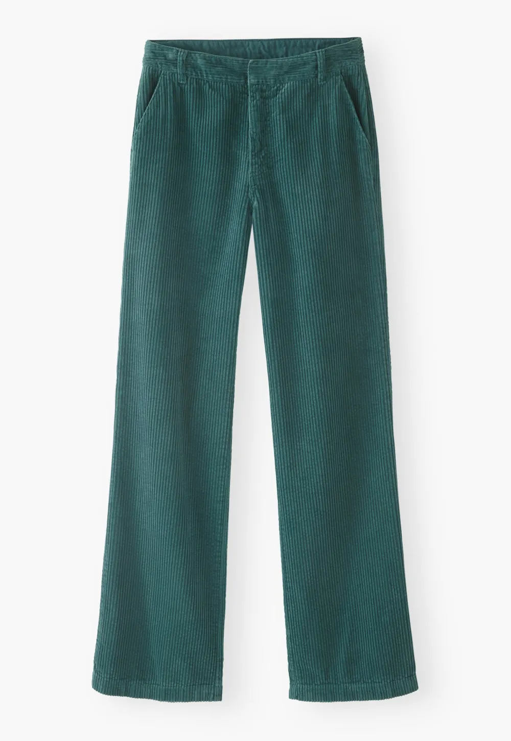 Straight-leg cord trousers
Cotton cord