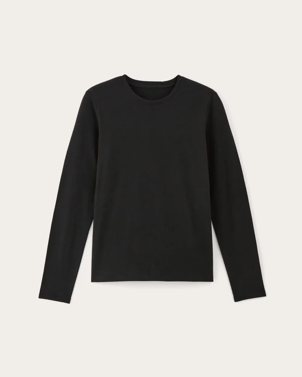 The Slim Long-Sleeve Crew in Essential Cotton