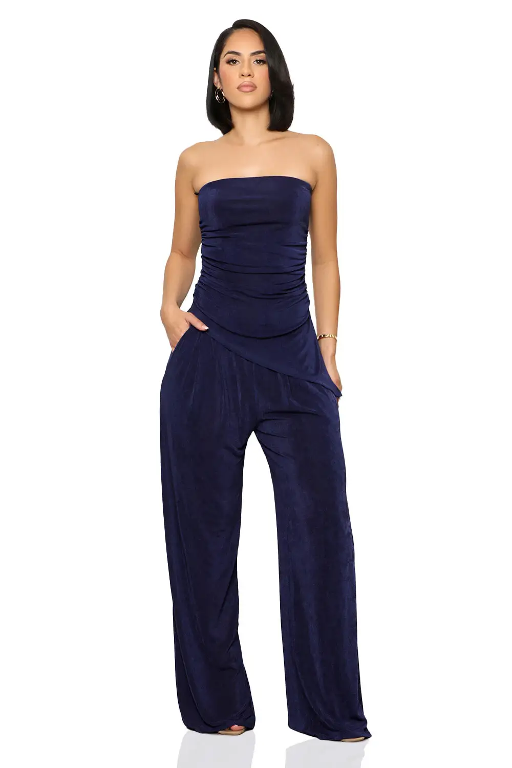 Nearly There Pants Set (Navy)