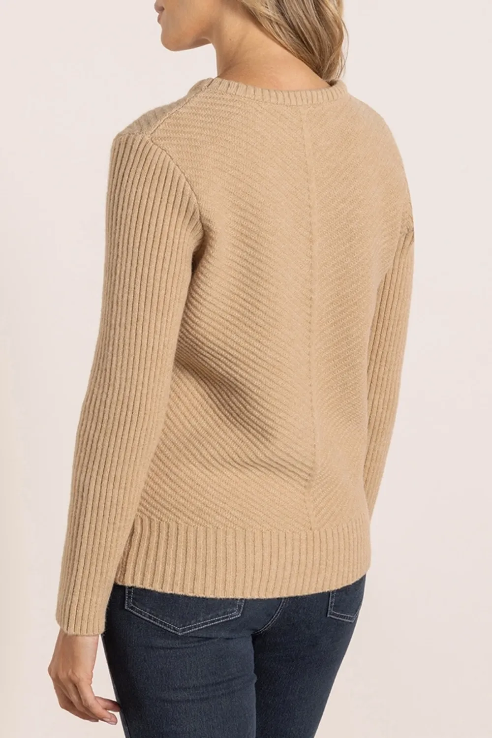 Ribbed Long Sleeve Jumper