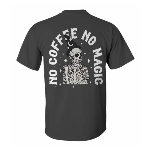 No Coffee No Magic Printed Men's T-shirt
