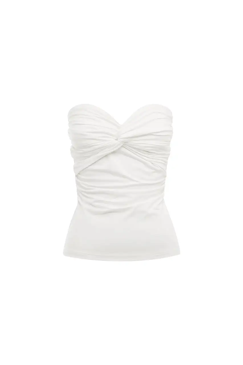 SATARI STRAPLESS TOP