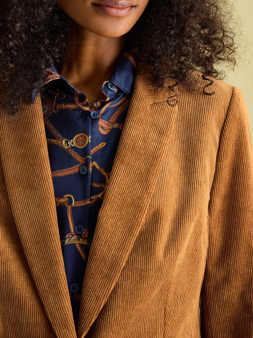 Holton Tan Brown Corduroy Blazer