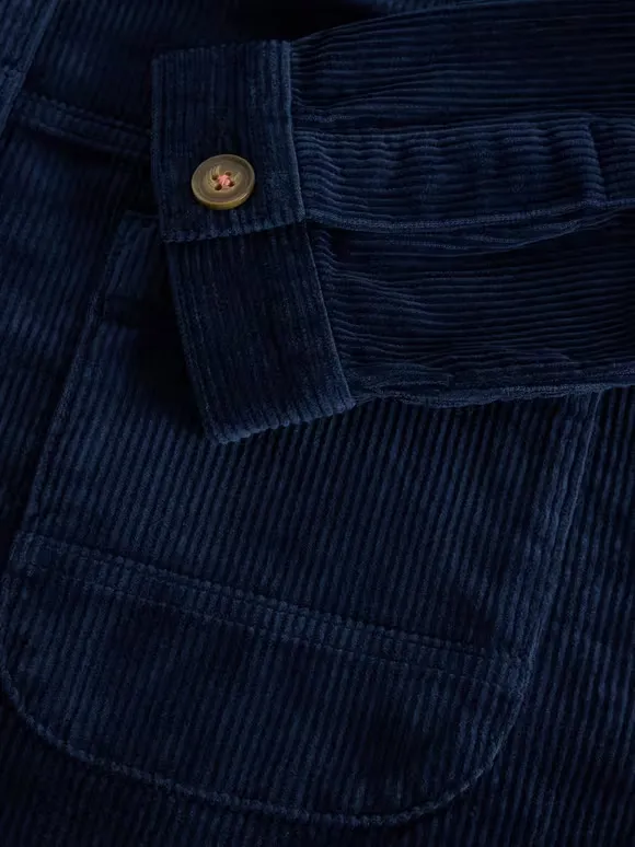 Carrie Corduroy Jacket In Dark Navy