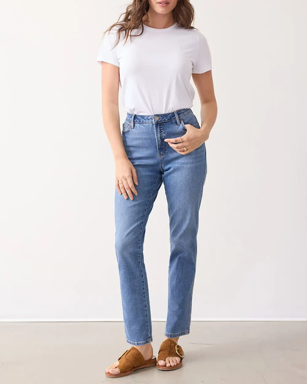 Slim-Leg High-Rise Jean - The Vintage - Curvy Fit