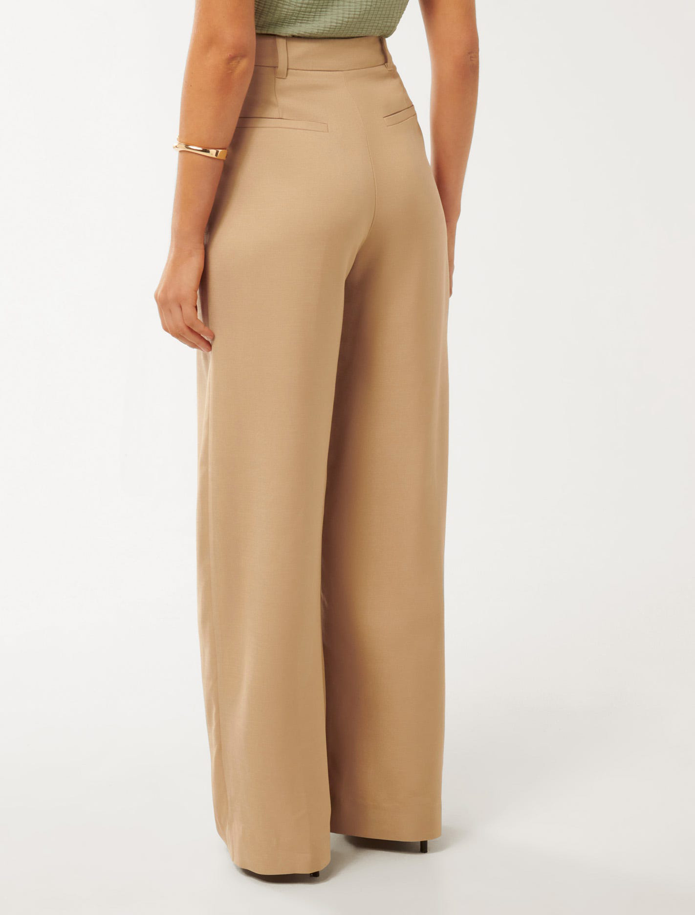 Mikayla Pleated Wide-Leg Pants