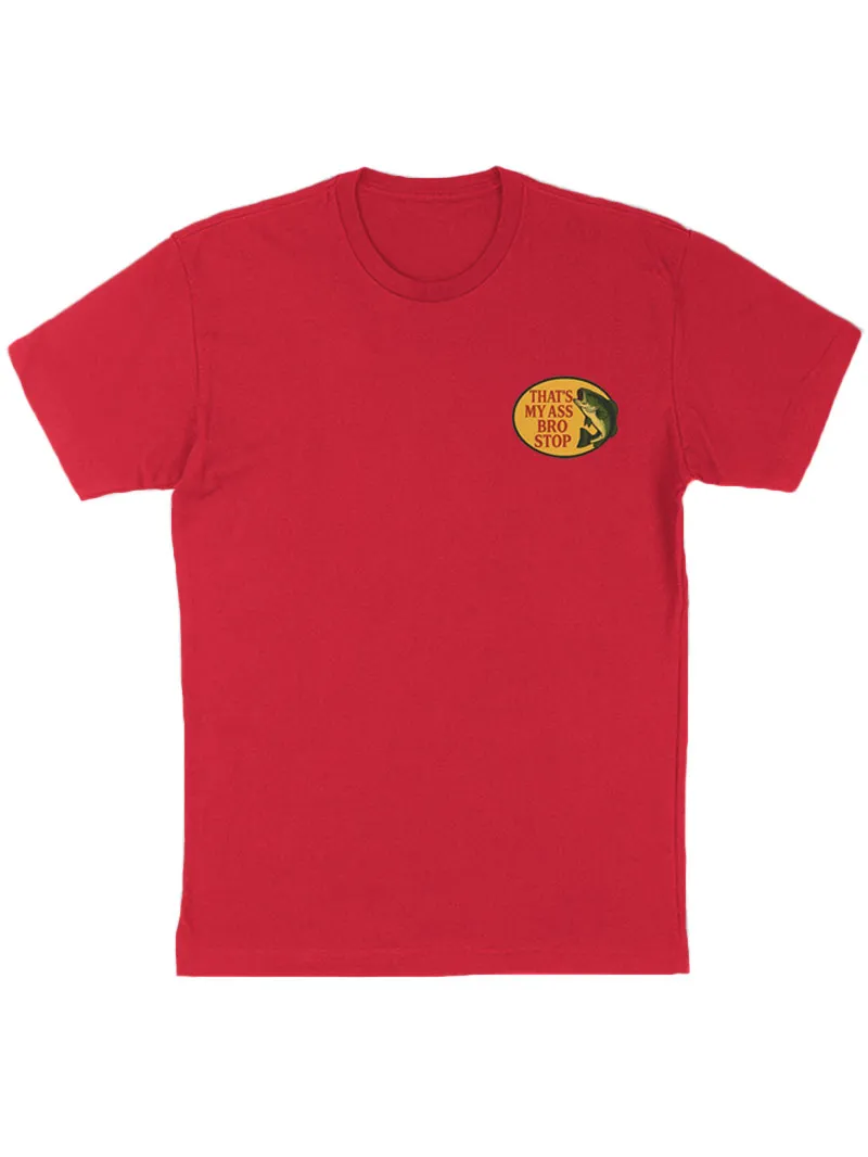 Bro Stop Unisex Heavy Cotton Tee - Fish Shirt Funny -Butt