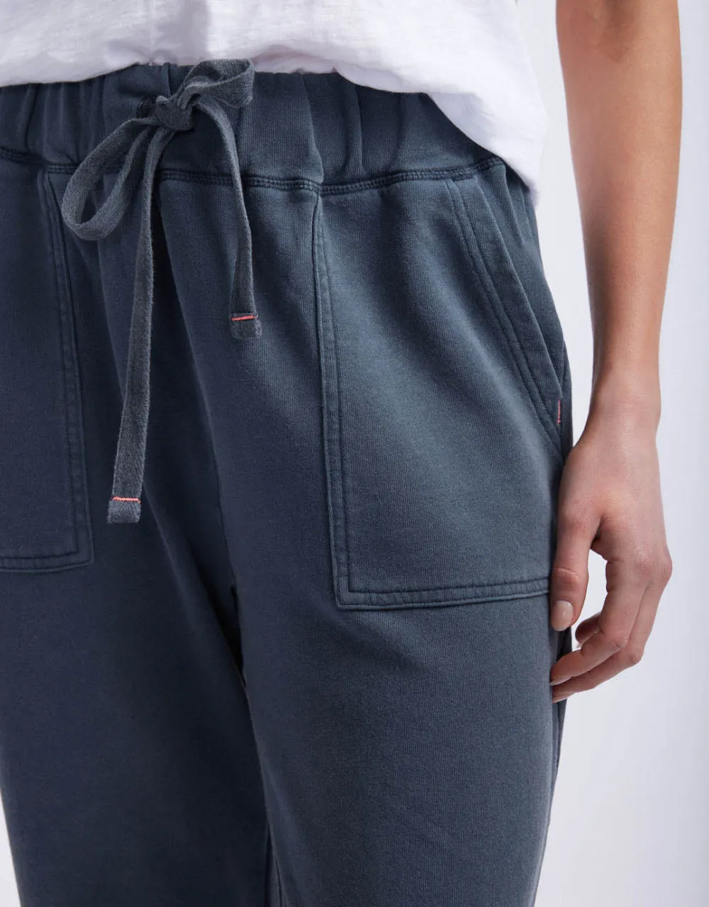 Raw Edge Lounge Pant - Washed Navy