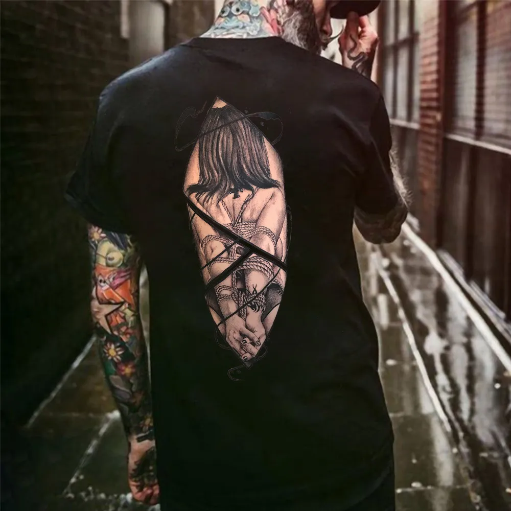 Bondage Game Printed Men's T-shirt