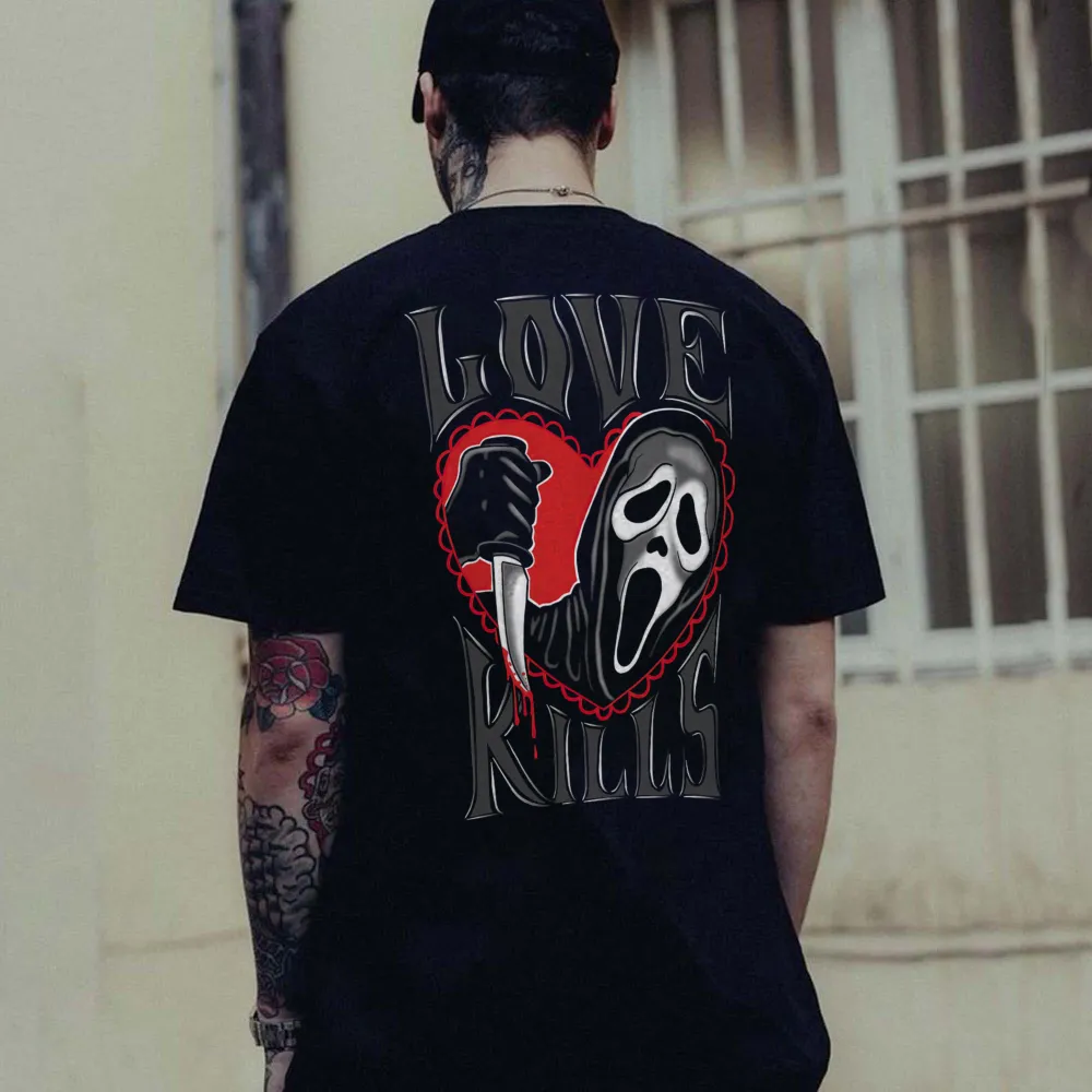 Love Kills Printed Men's T-shirt