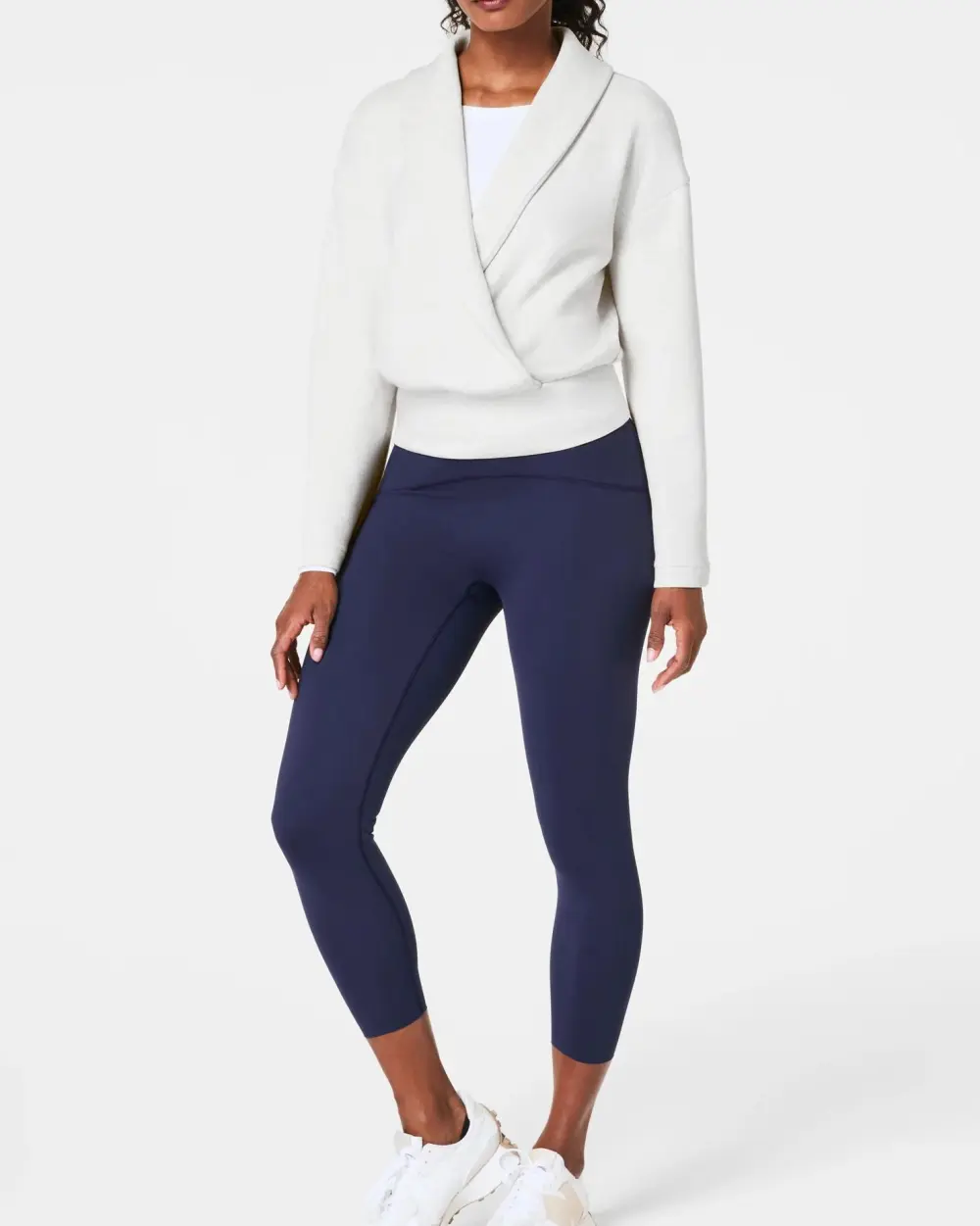 Shawl Collar Wrap Top