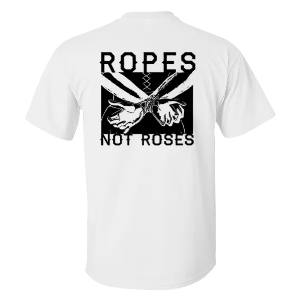 Ropes Not Roses Printed Men's T-shirt