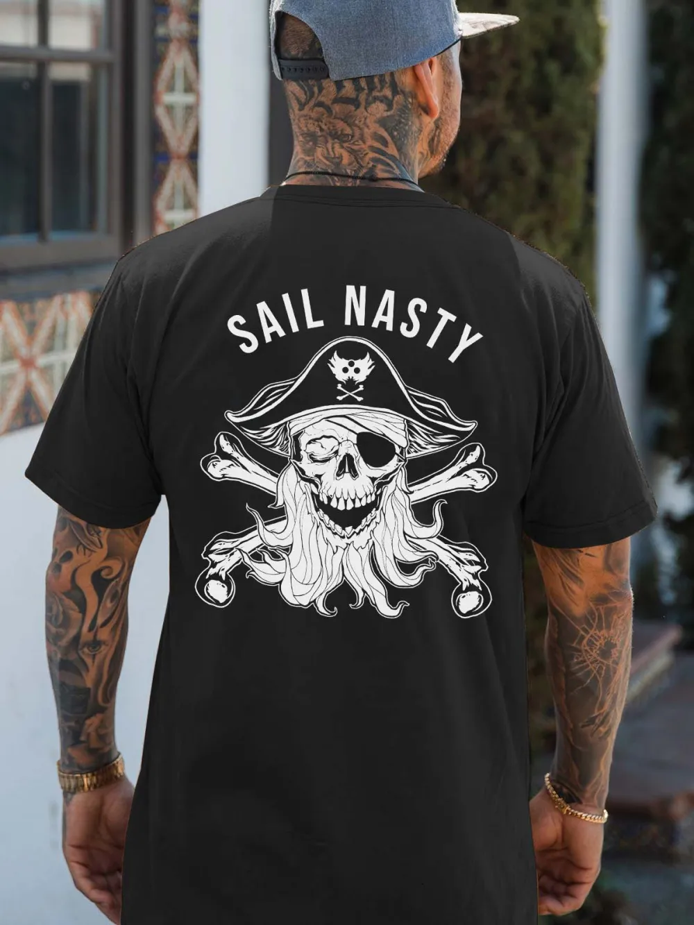 Sail Nasty Printed Men's T-shirt
