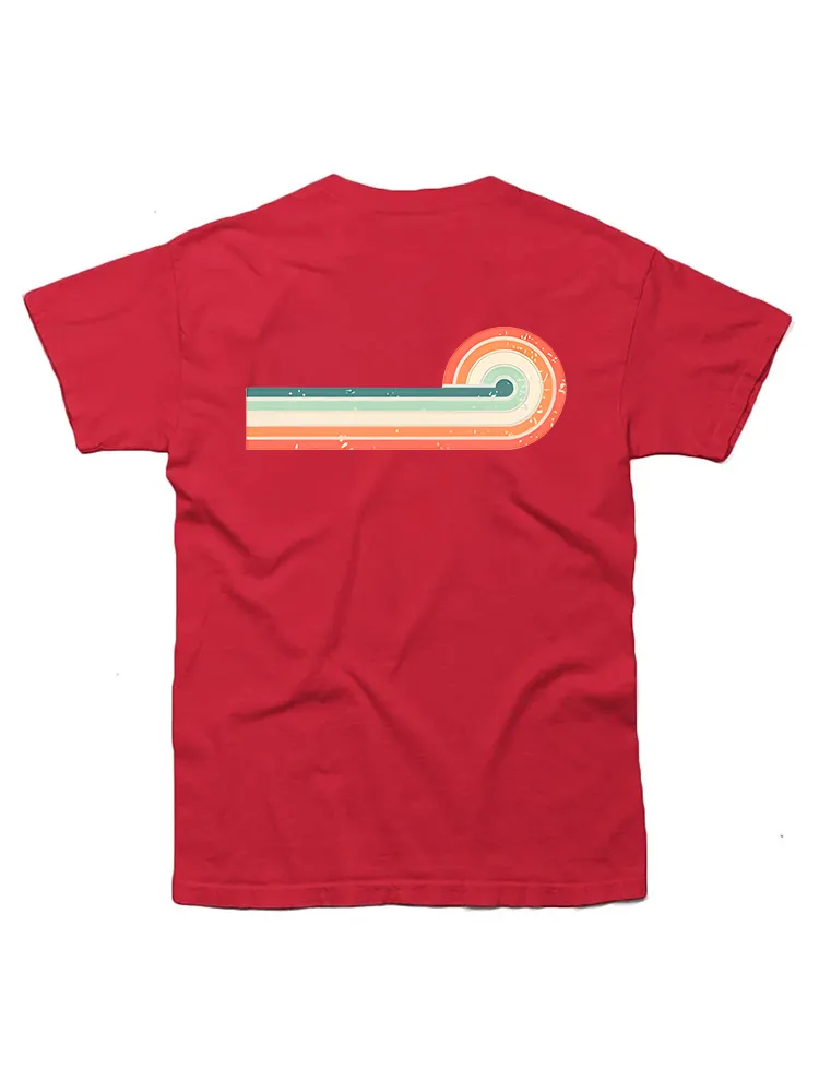 Surfer Gift Vintage Wave Retro Surfing Surf Beach T-Shirt