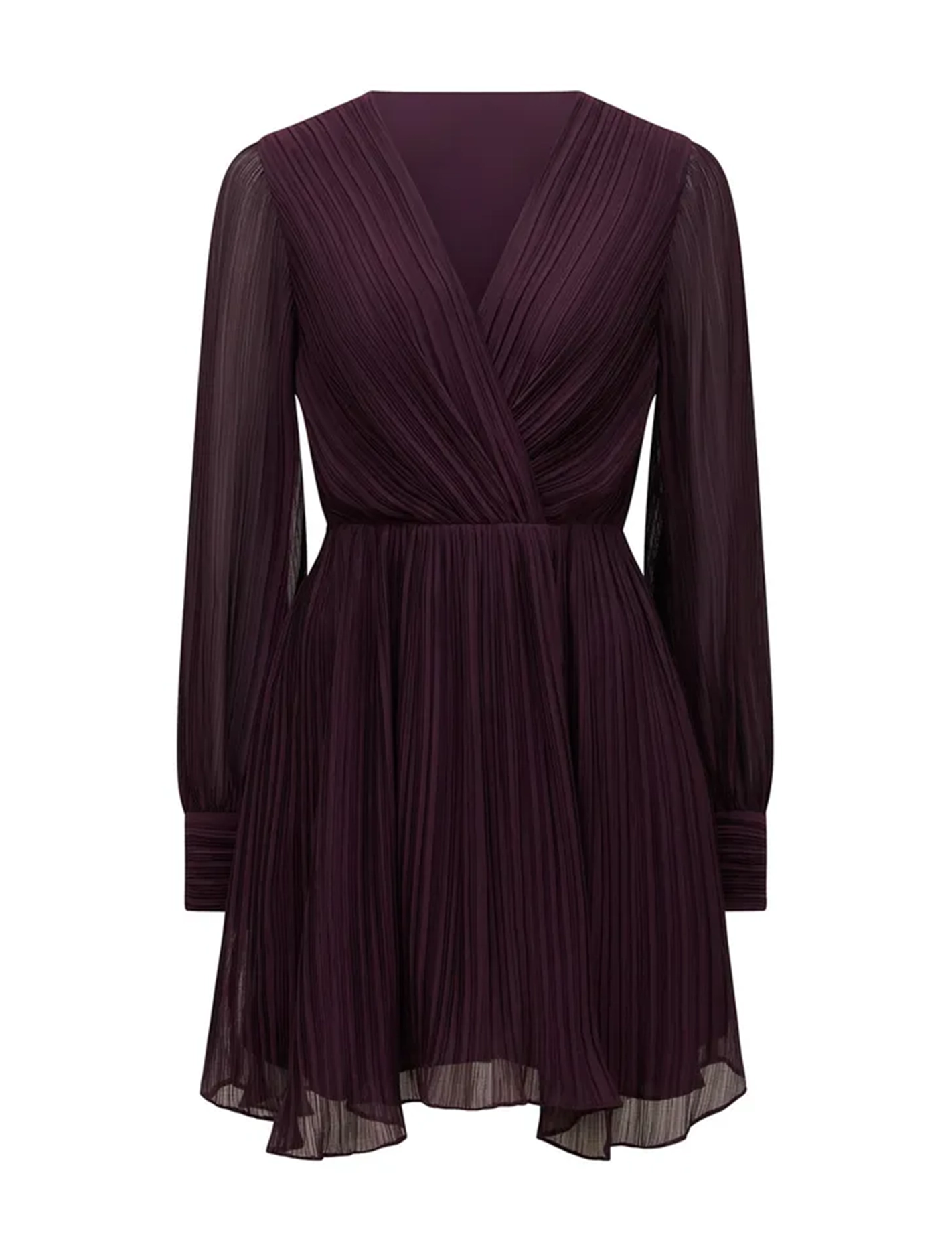 Genevieve Pleated Mini Dress