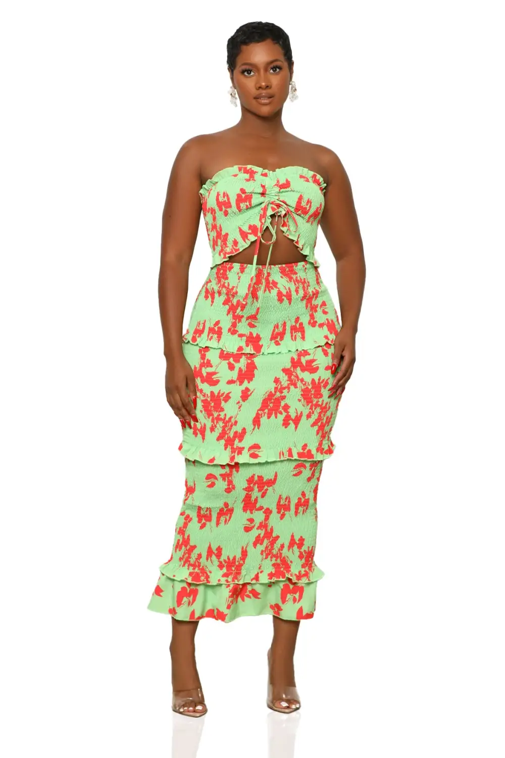 Watermelon Lime Dress