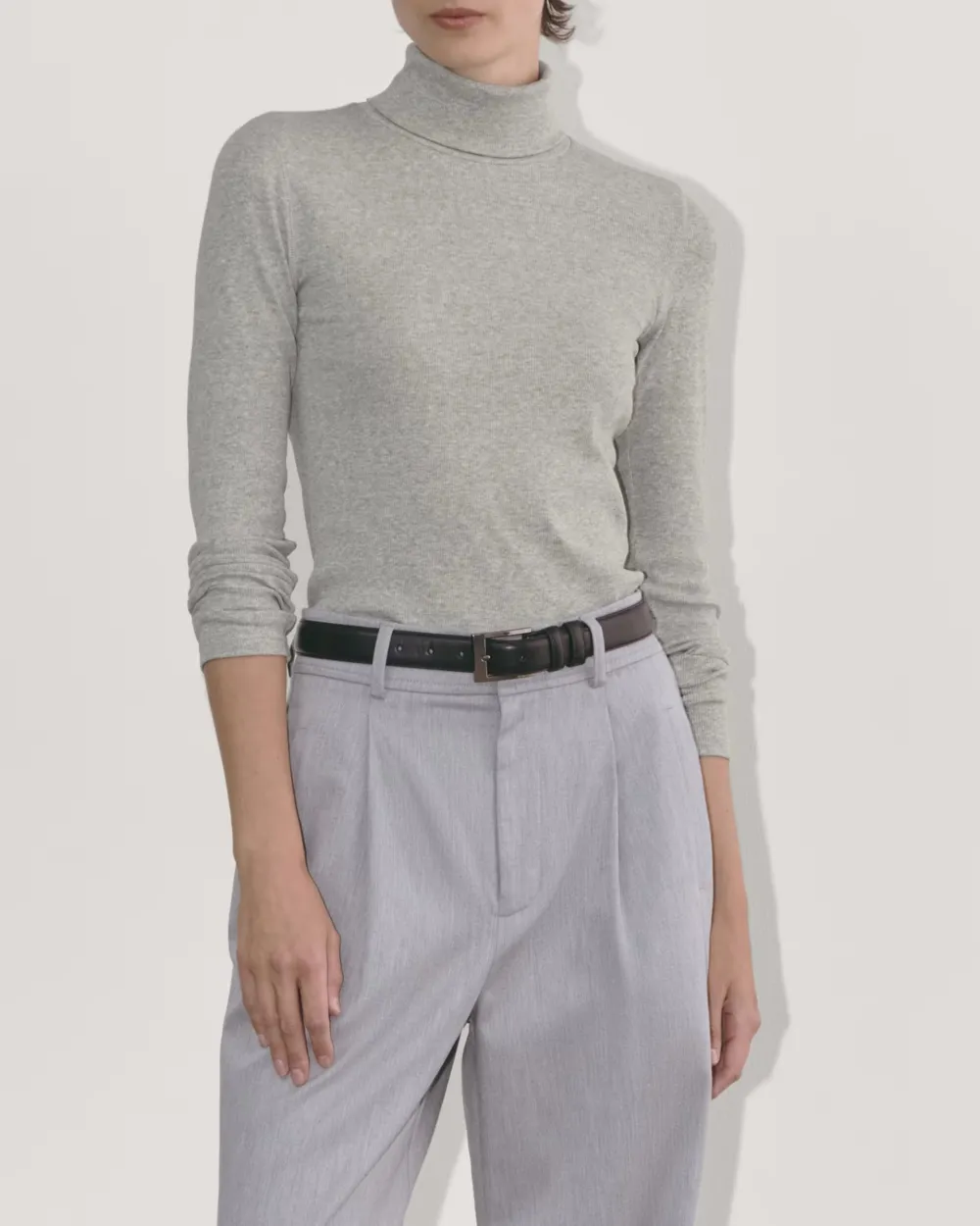 The Luxe Rib Turtleneck