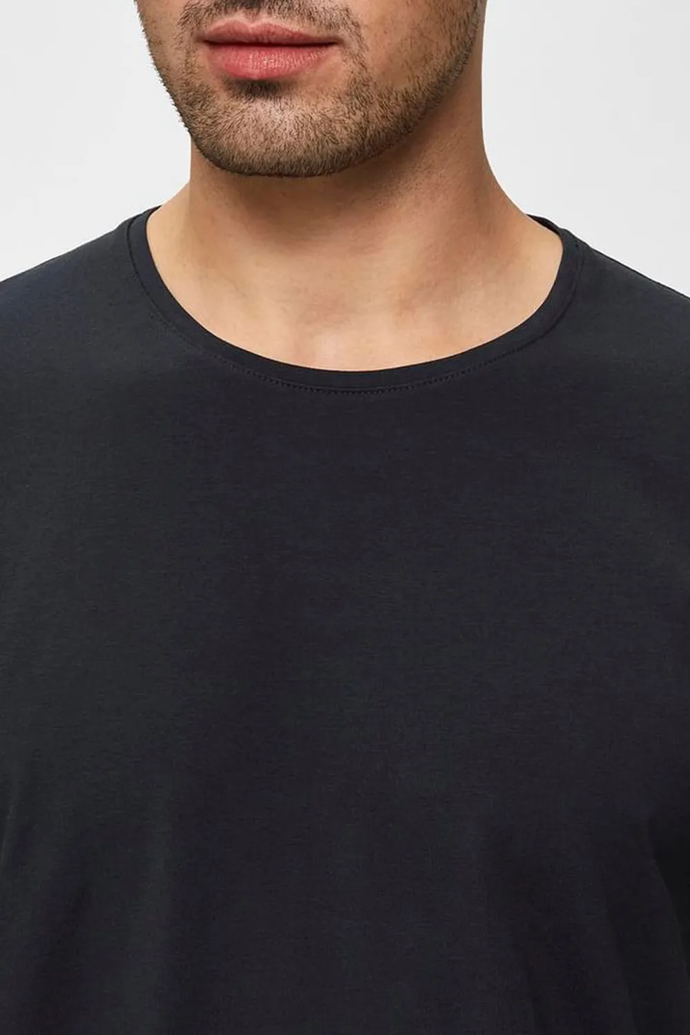 Black Pima Organic Cotton T-shirt