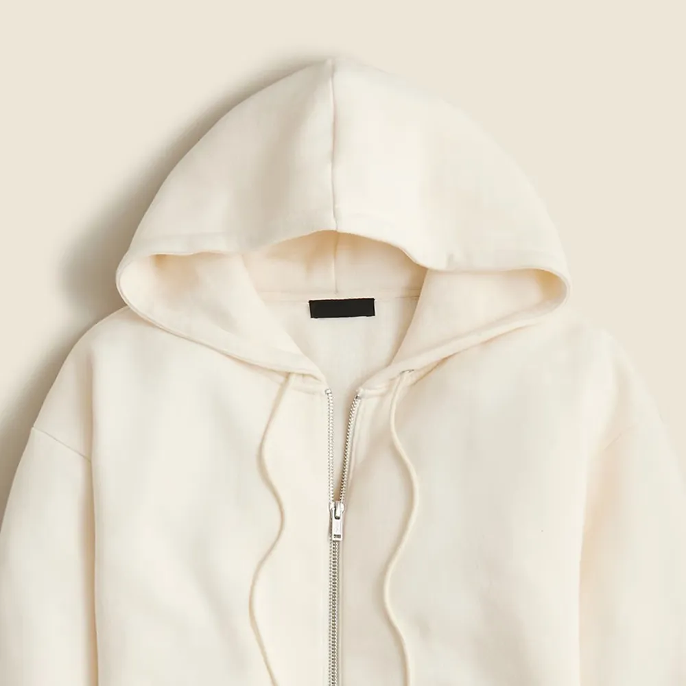 Heritage fleece zip-up hoodie