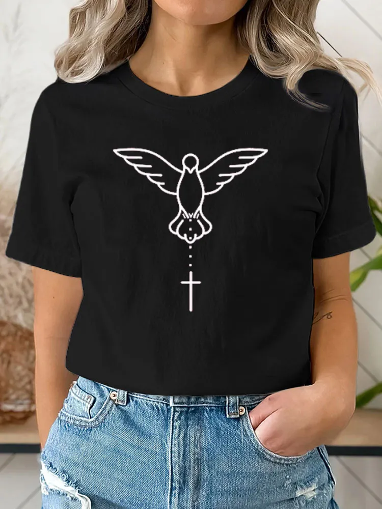 Holy Spirit Dove Religious Shirt, Apostolic Christian Shirt, Christian Gift, Pentecost Shirt, Religious Shirt, Holy Spirit Catholic T-Shirt
