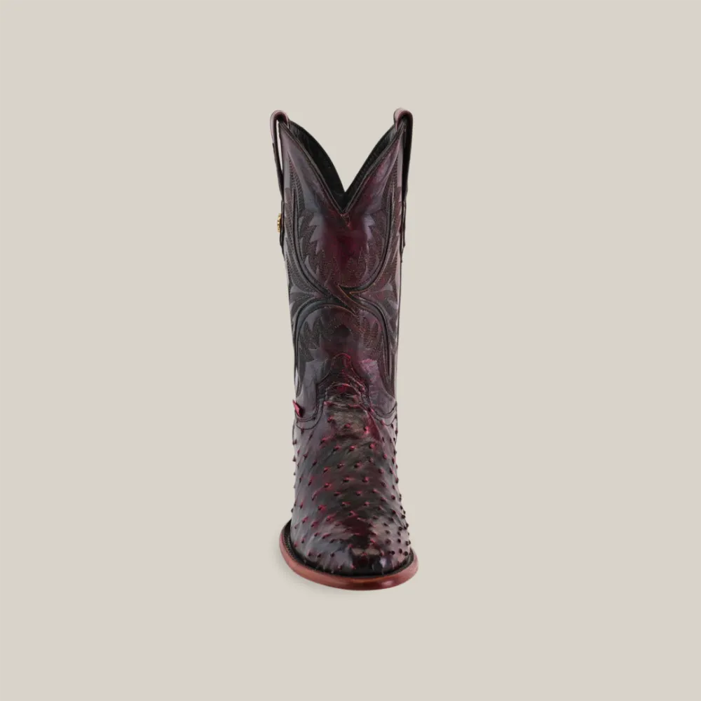 Black Cherry - Round Toe