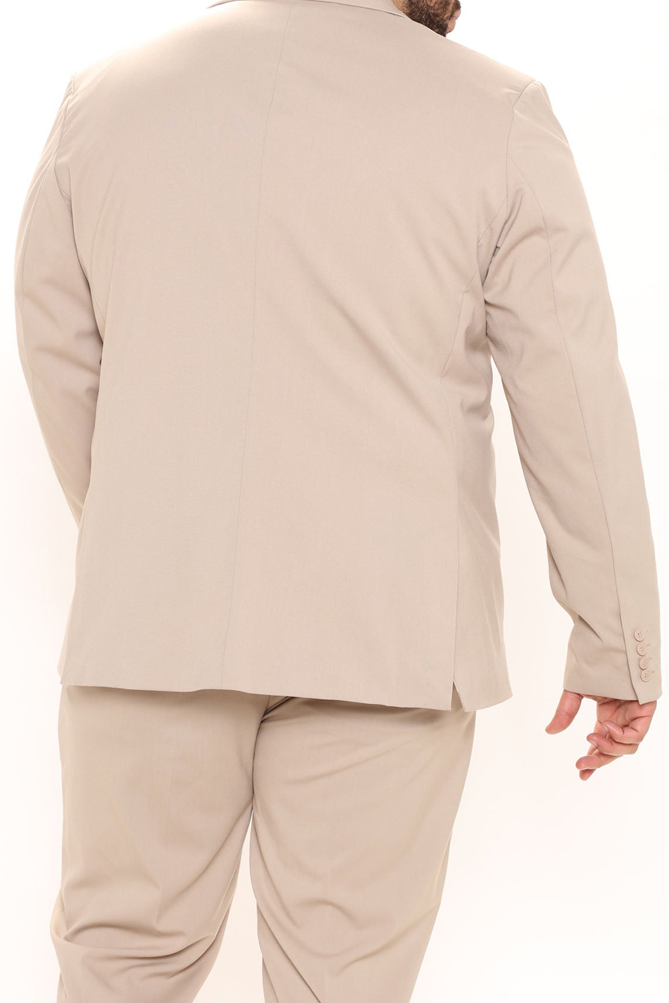 The Modern Stretch Suit Jacket - Tan