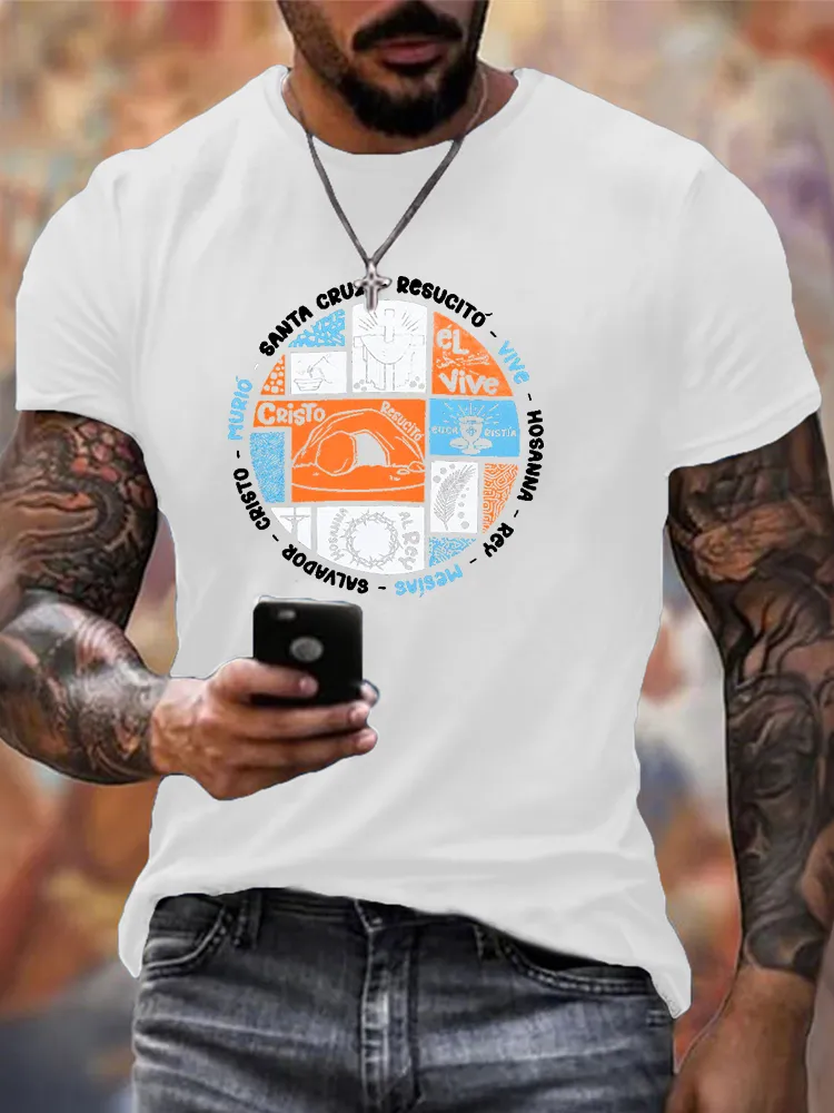 Men'S T-Shirt Santa Cruz Resucito Apostolic Gifts T-Shirt