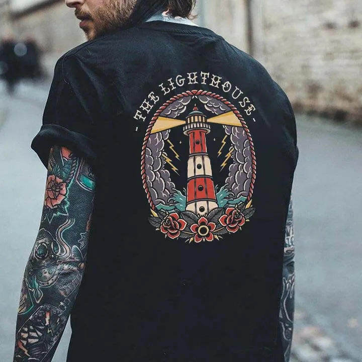 The Lighthouse Printed Men's T-shirt