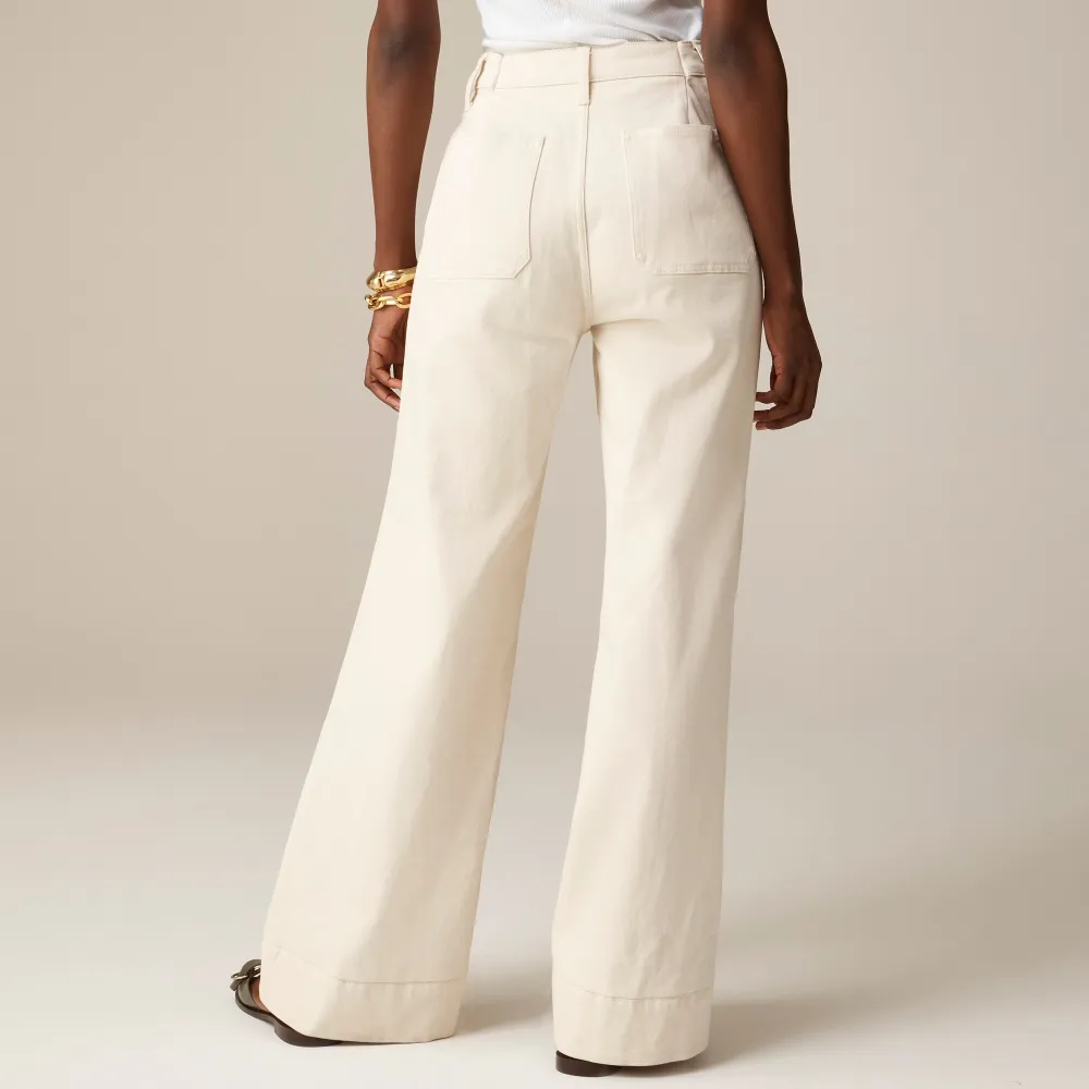 Sailor denim trouser in Rinse wash