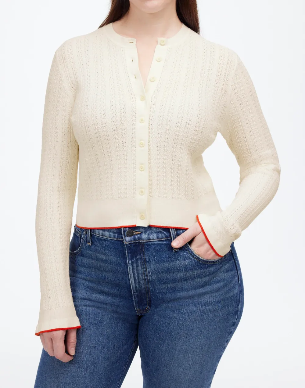 The Signature Open-Knit Cardigan