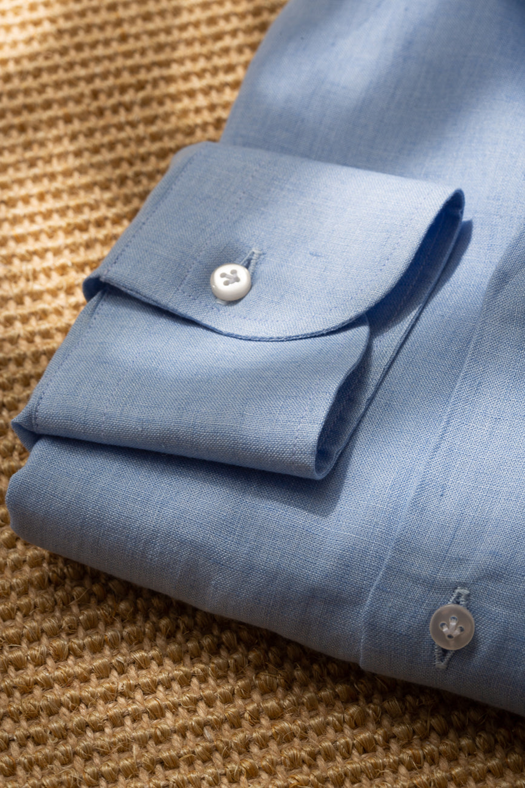 Light Blue Linen Shirt