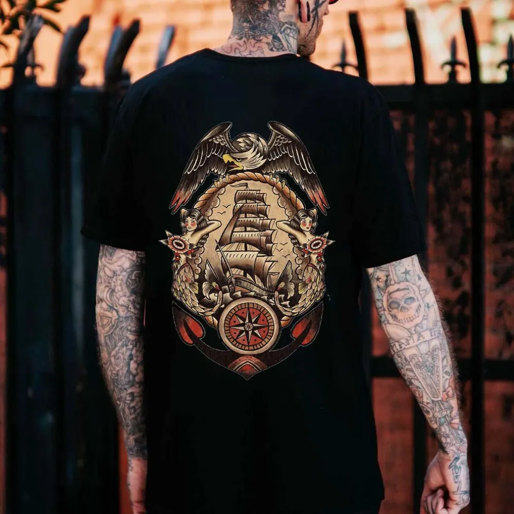 Sea Adventure Printed Men's T-shirt