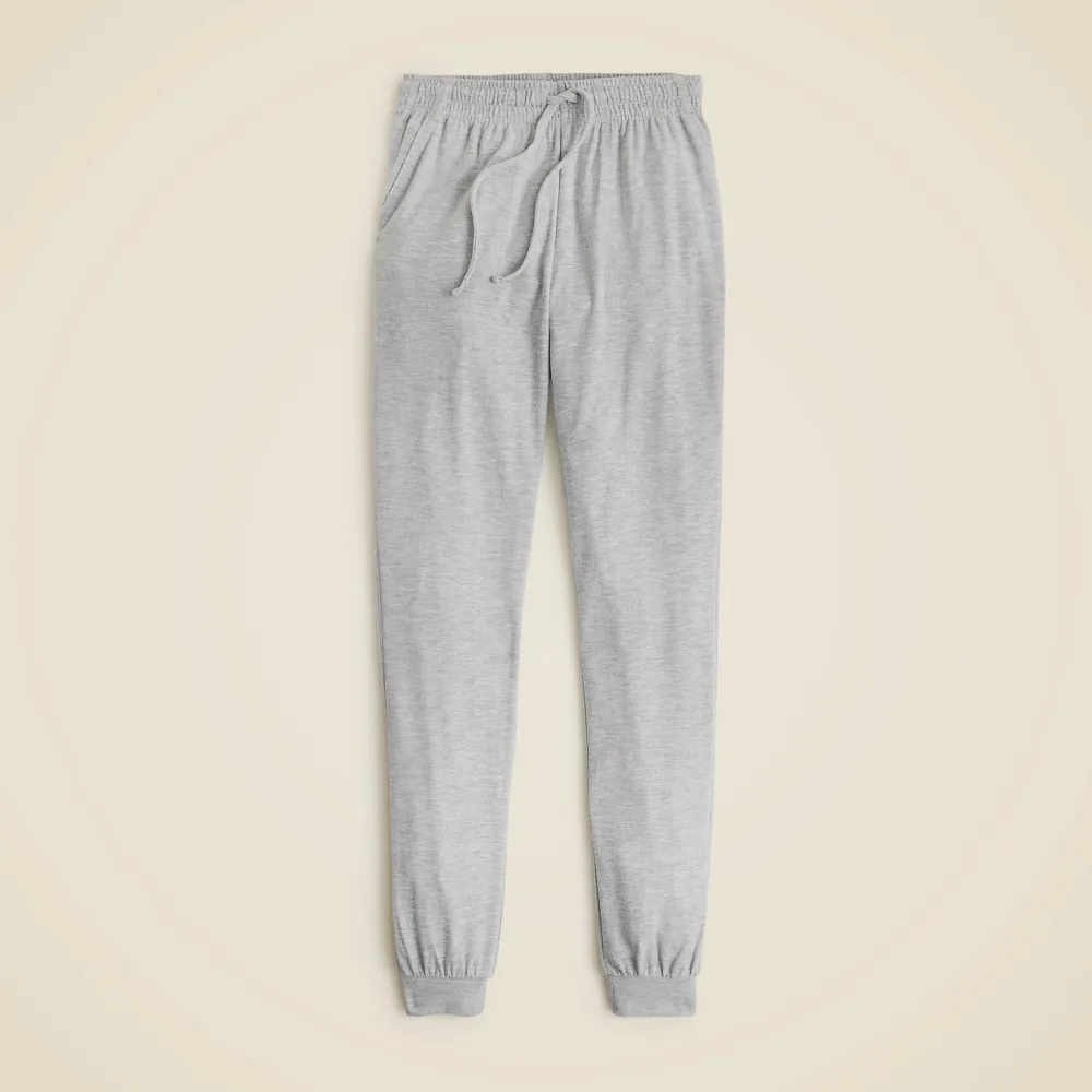 Soft rib jogger pant