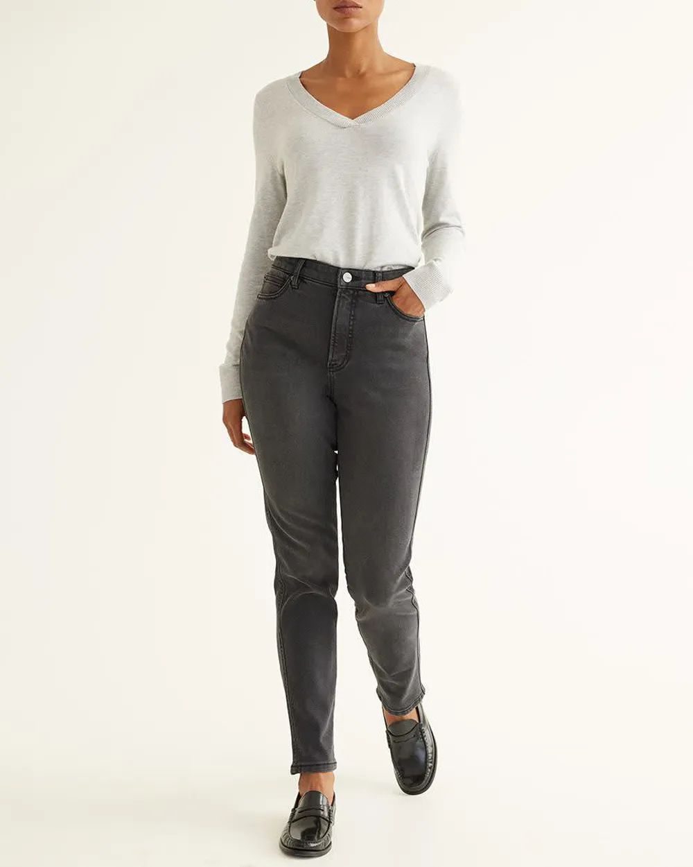 Slim-Leg High-Rise Jean - The Vintage