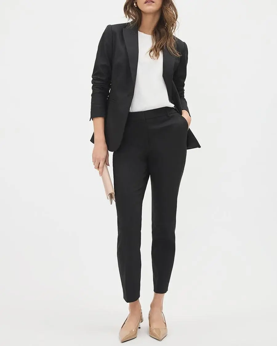 Limitless One-Button Fitted Blazer