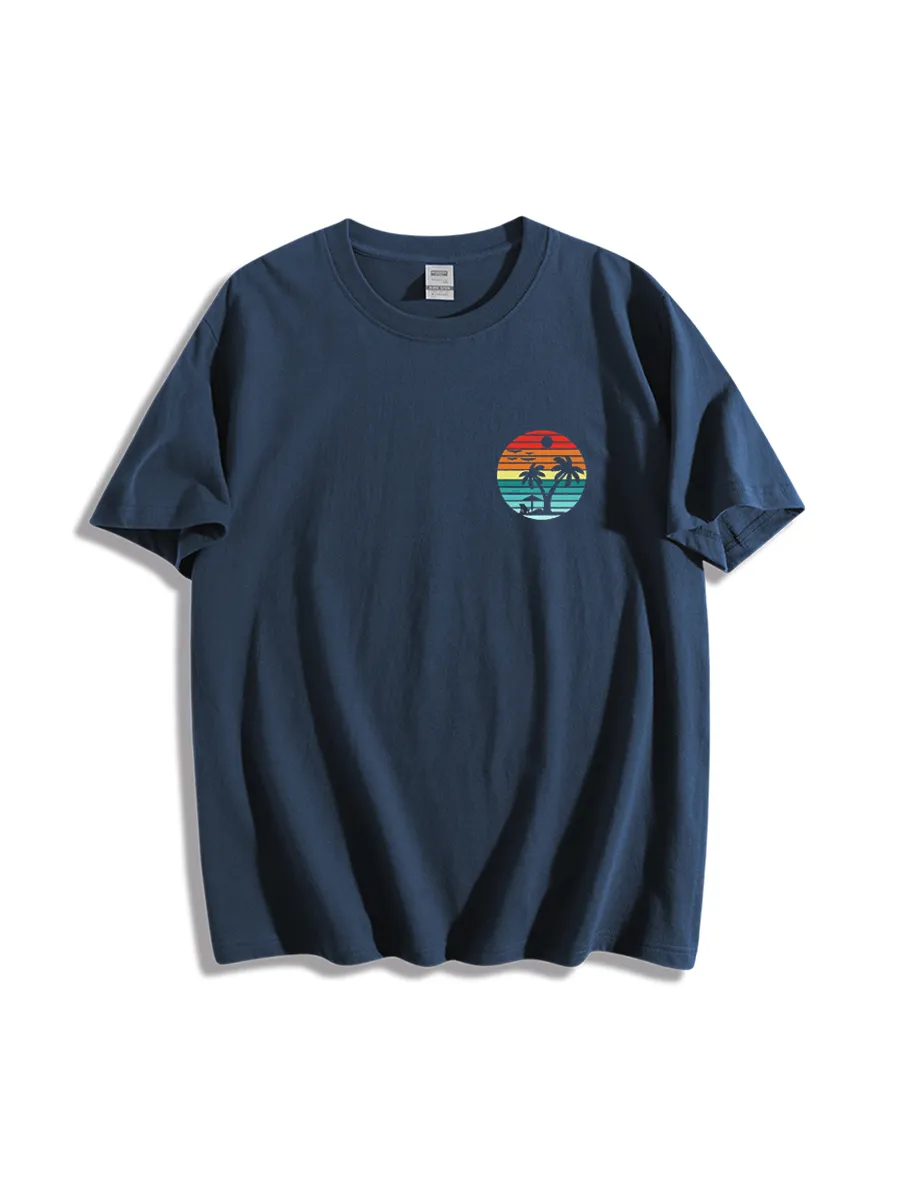 Sunset Beach Nature Travel T-Shirt